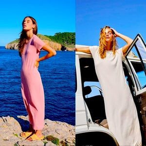 Free People Cream Maxi Dress